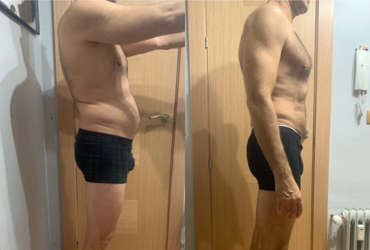 Antes y despues de un cliente