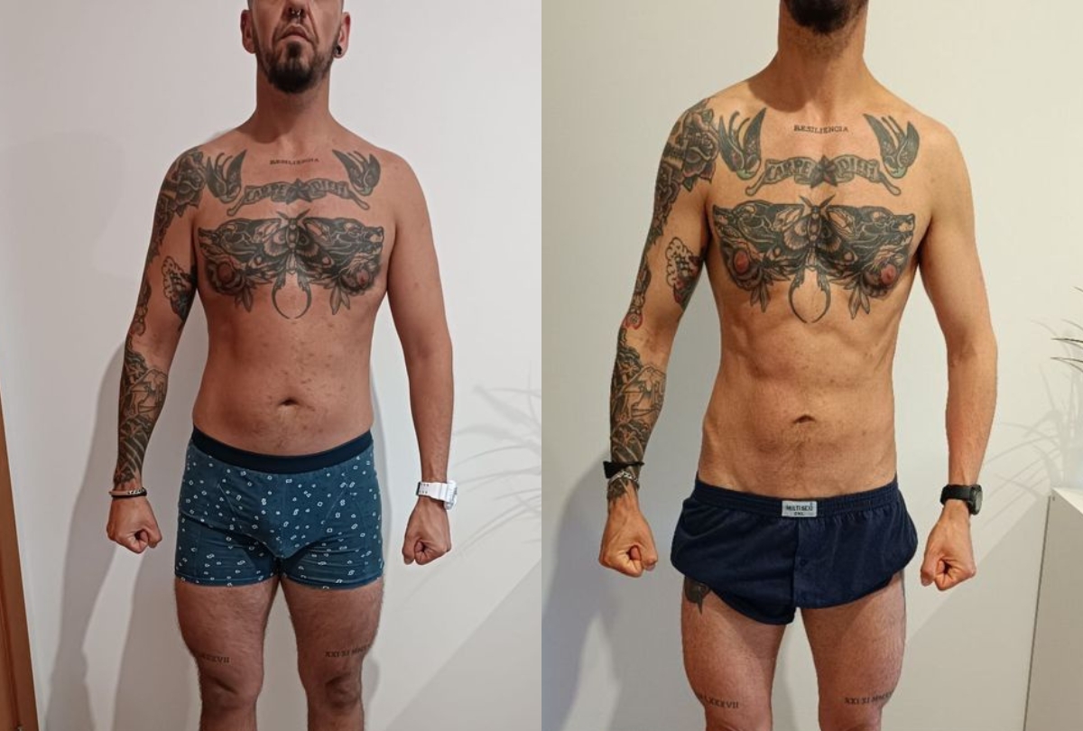 Antes y despues de un cliente