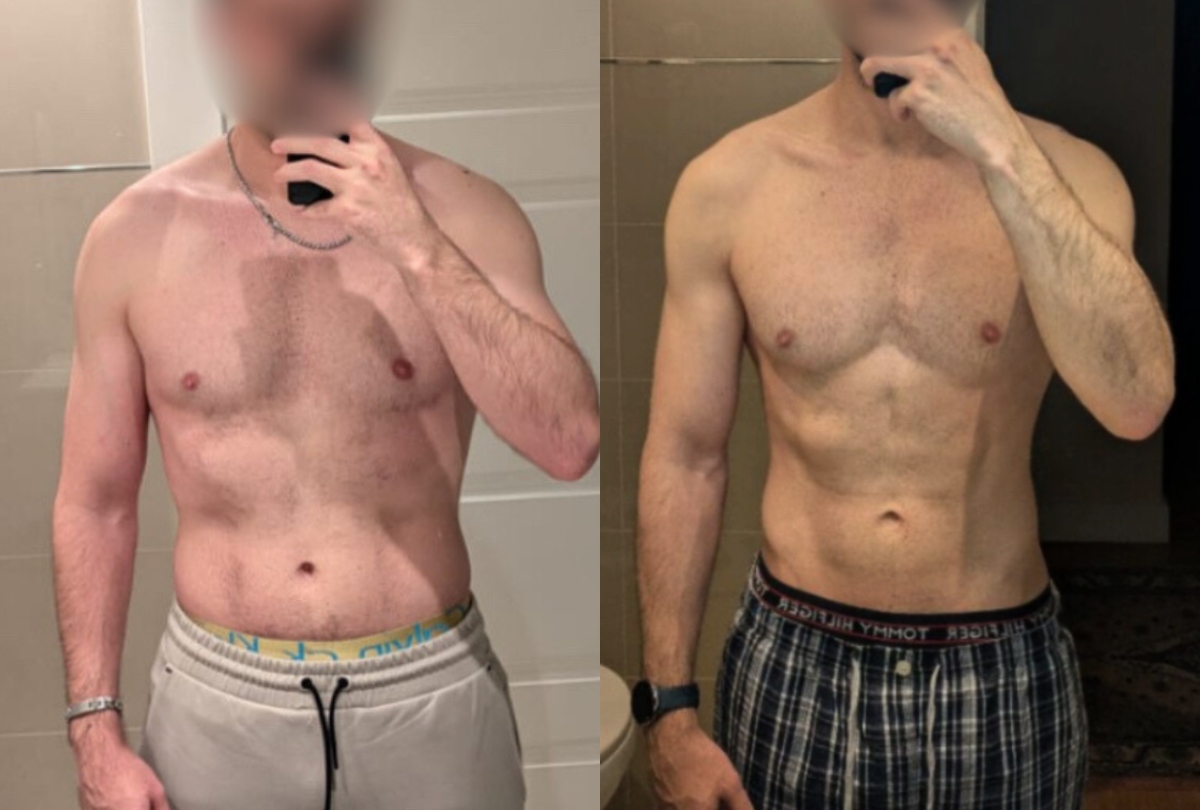 Antes y despues de un cliente
