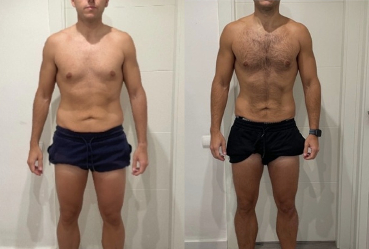 Antes y despues de un cliente